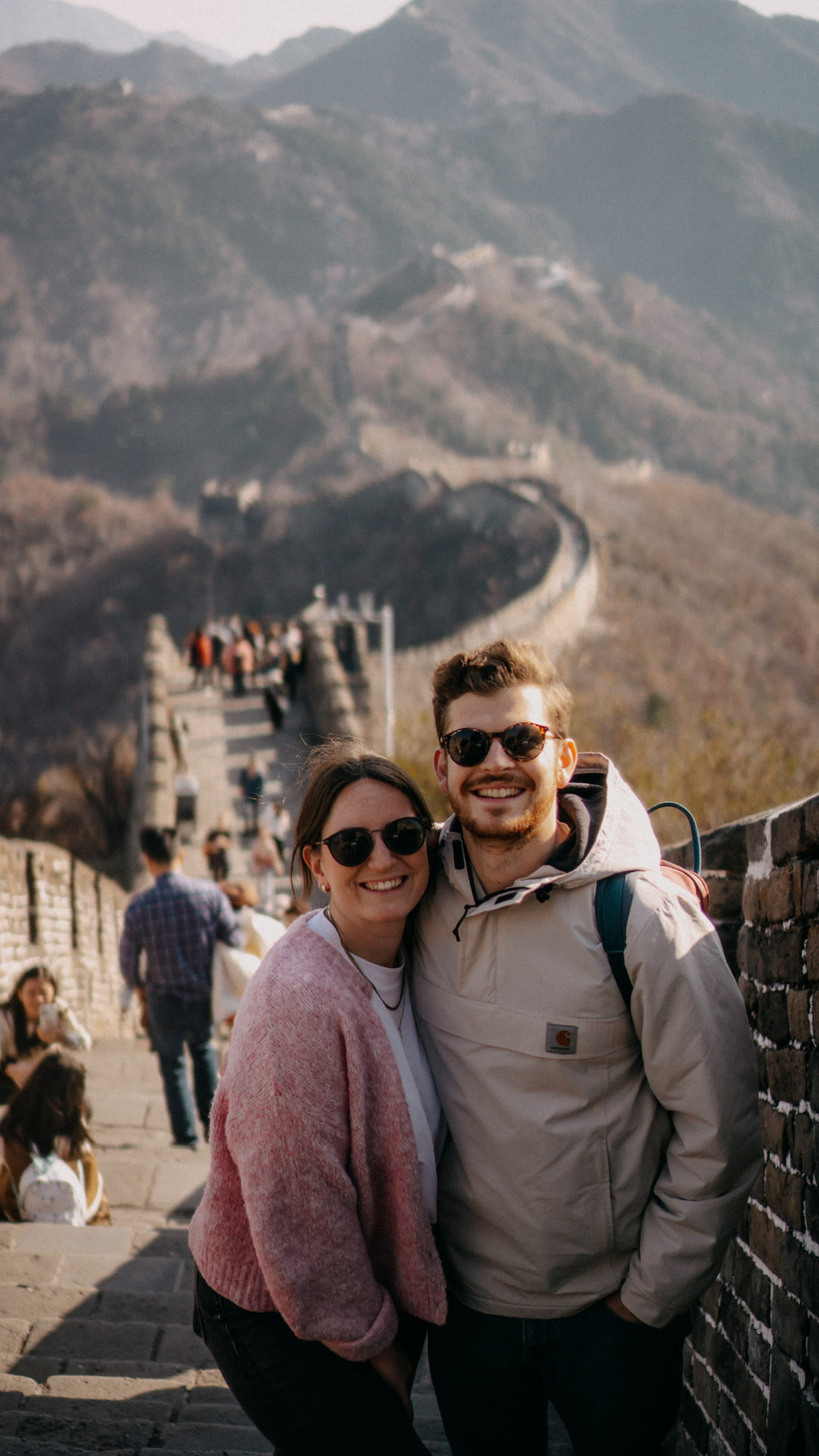 Luca Würz mit seiner Frau